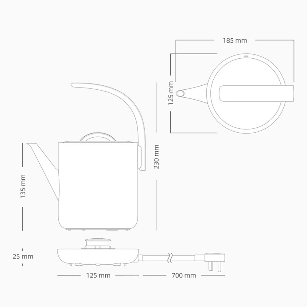 850ml Electric Tea Kettle