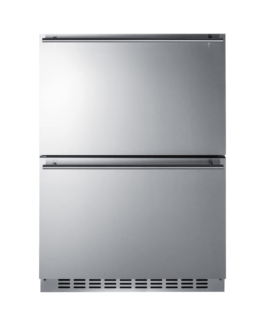 24" Two-Drawer Refrigerator Freezer
