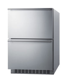 24" Two-Drawer Refrigerator Freezer