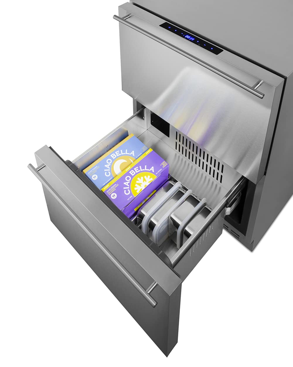 24" Two-Drawer Refrigerator Freezer