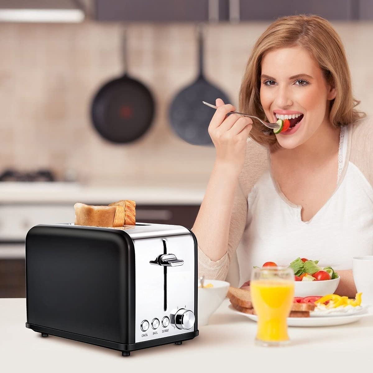 Extra Wide Slot Toaster