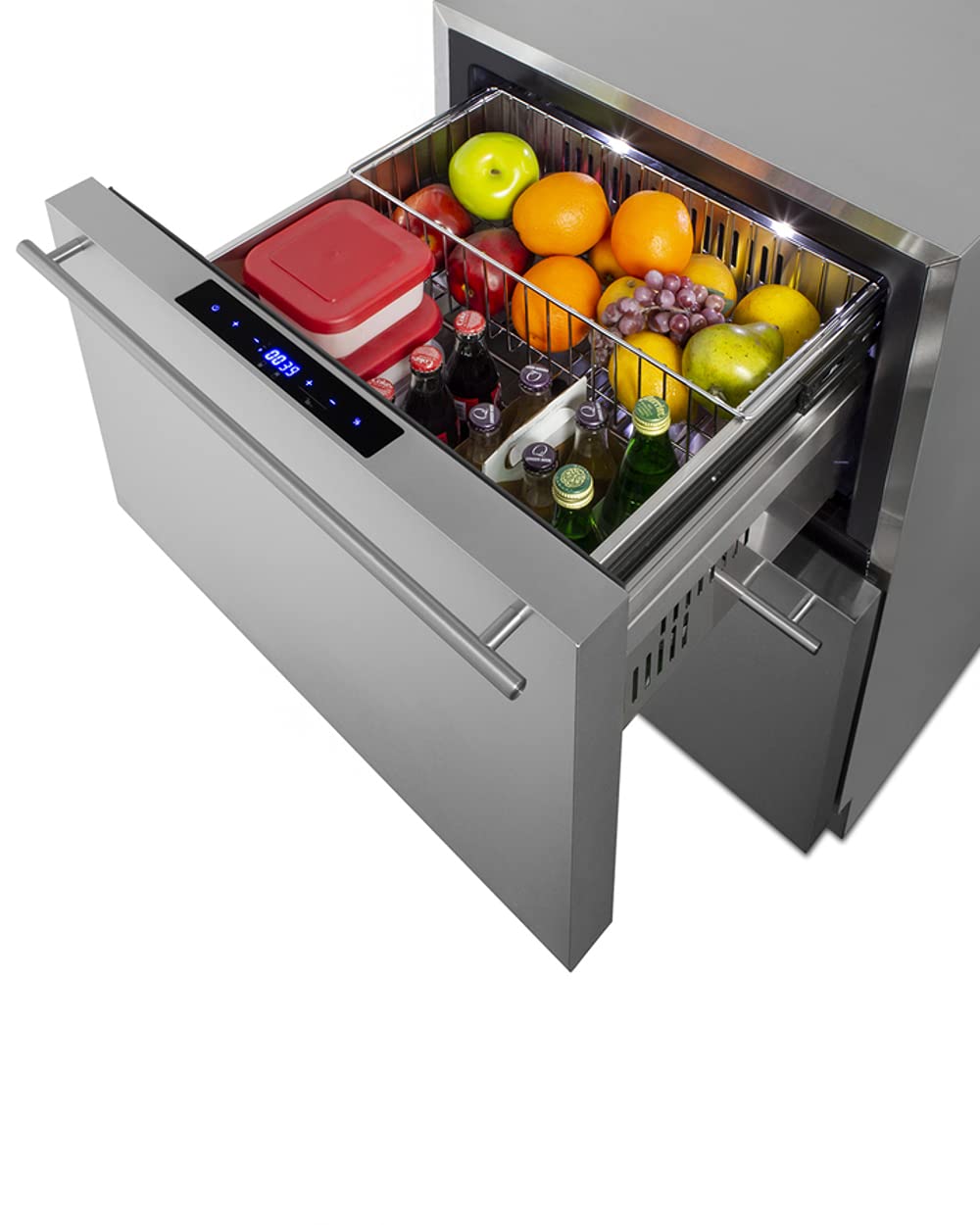 24" Two-Drawer Refrigerator Freezer