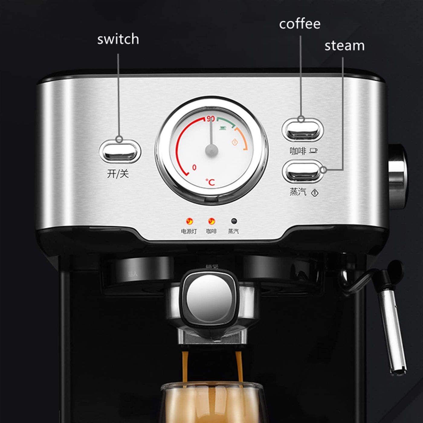 Semi-Automatic Espresso Machine