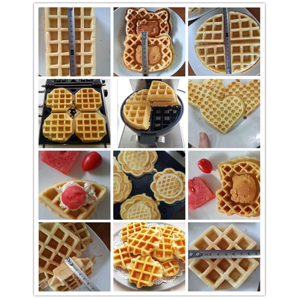 1500W Round Waffle Maker