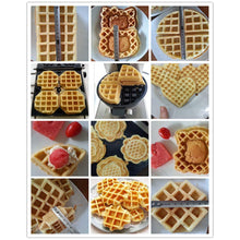 1500W Round Waffle Maker