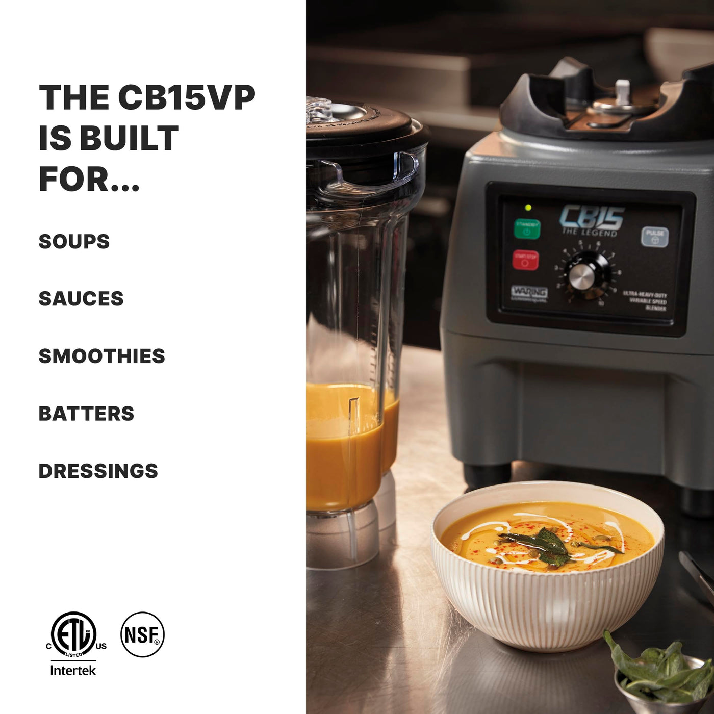Heavy-Duty Commercial Blender