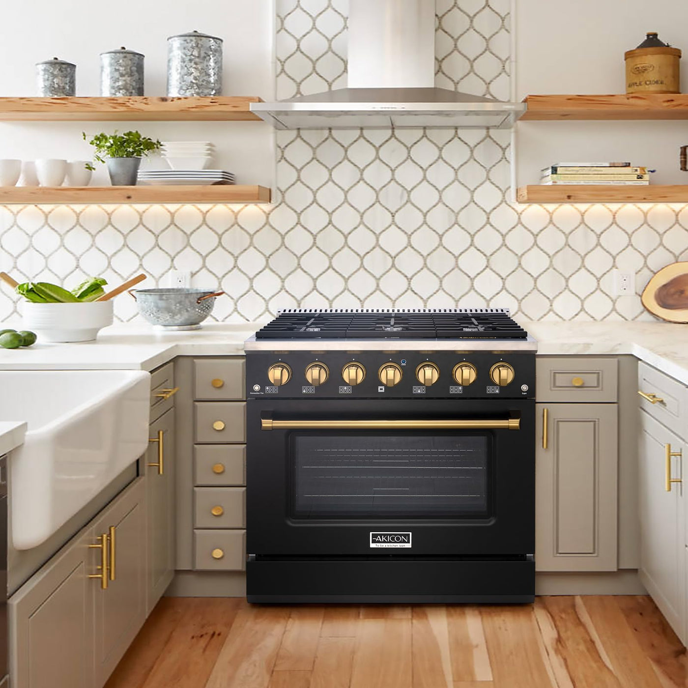 36" Professional Gas Range