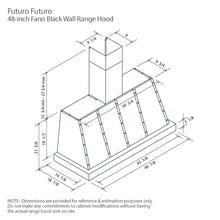 48" Wall-Mount Range Hood