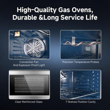 48" Double Oven Gas Range