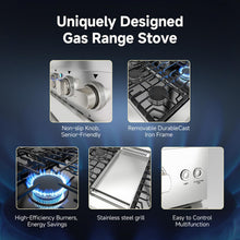 48" Double Oven Gas Range