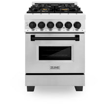 24" Dual Fuel Range