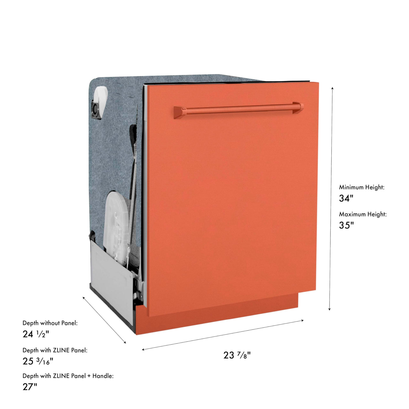 24" Top Control Tall Tub Dishwasher