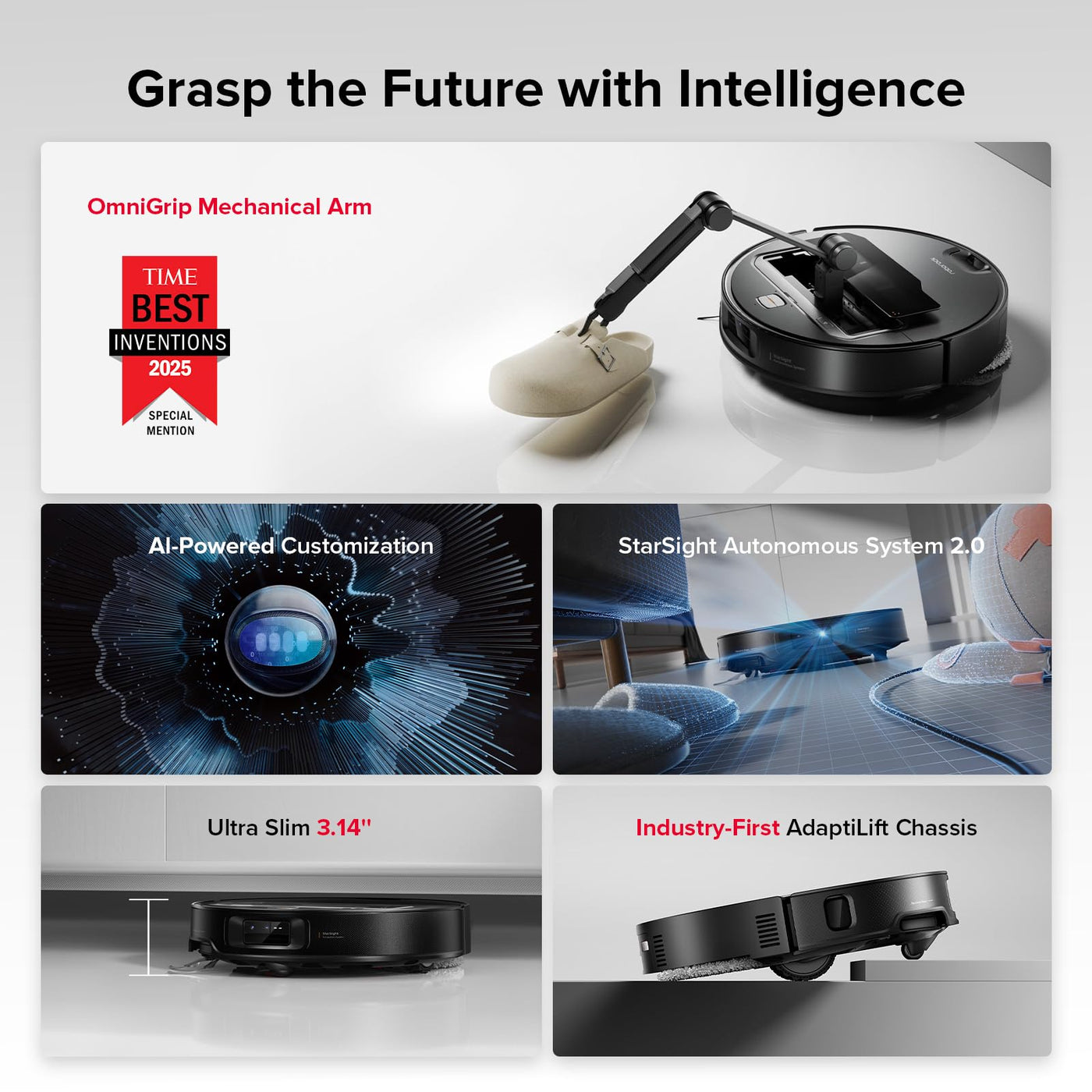 AI Robot Vacuum & Mop