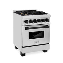 24" Dual Fuel Range