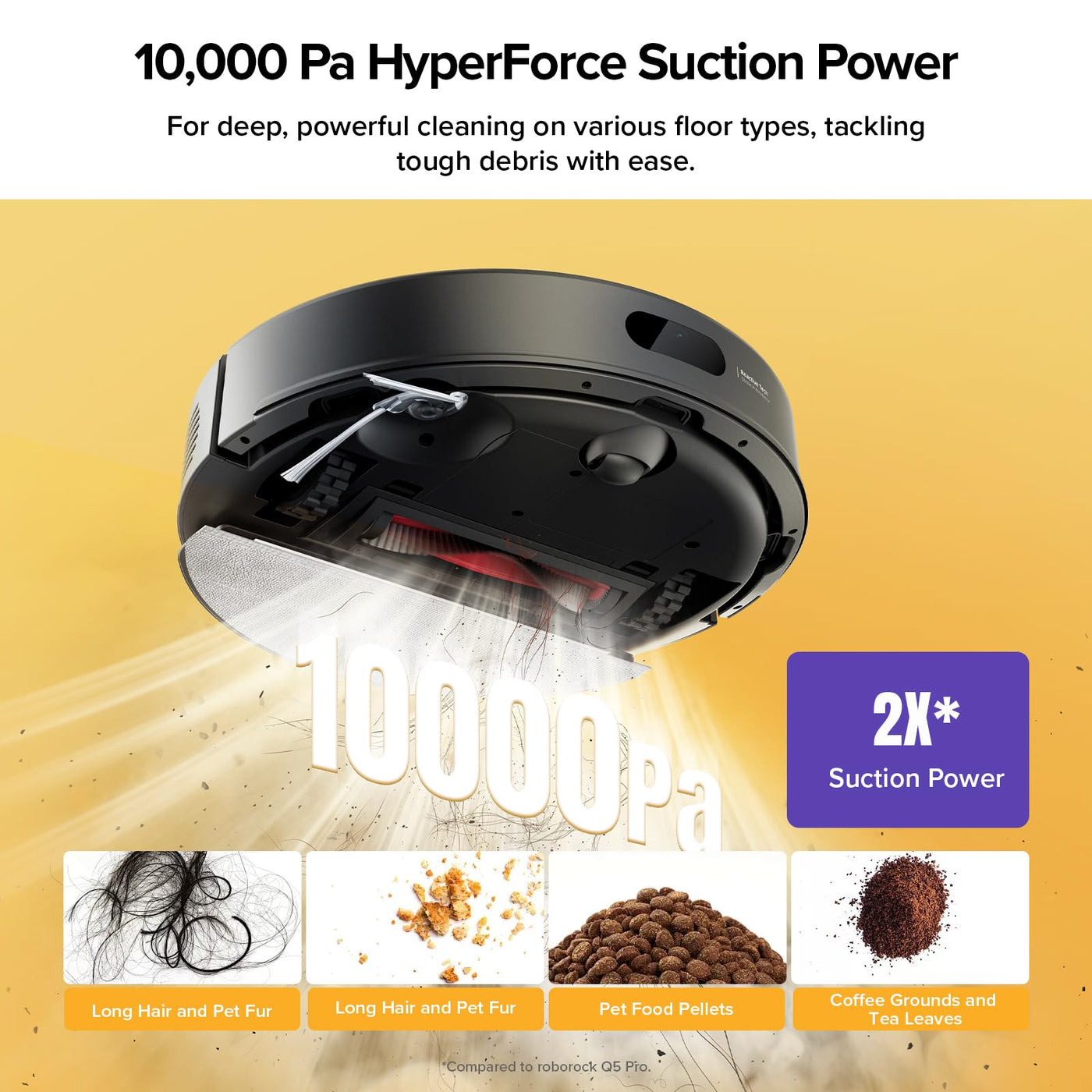 Self-Empty Robot Vacuum & Mop