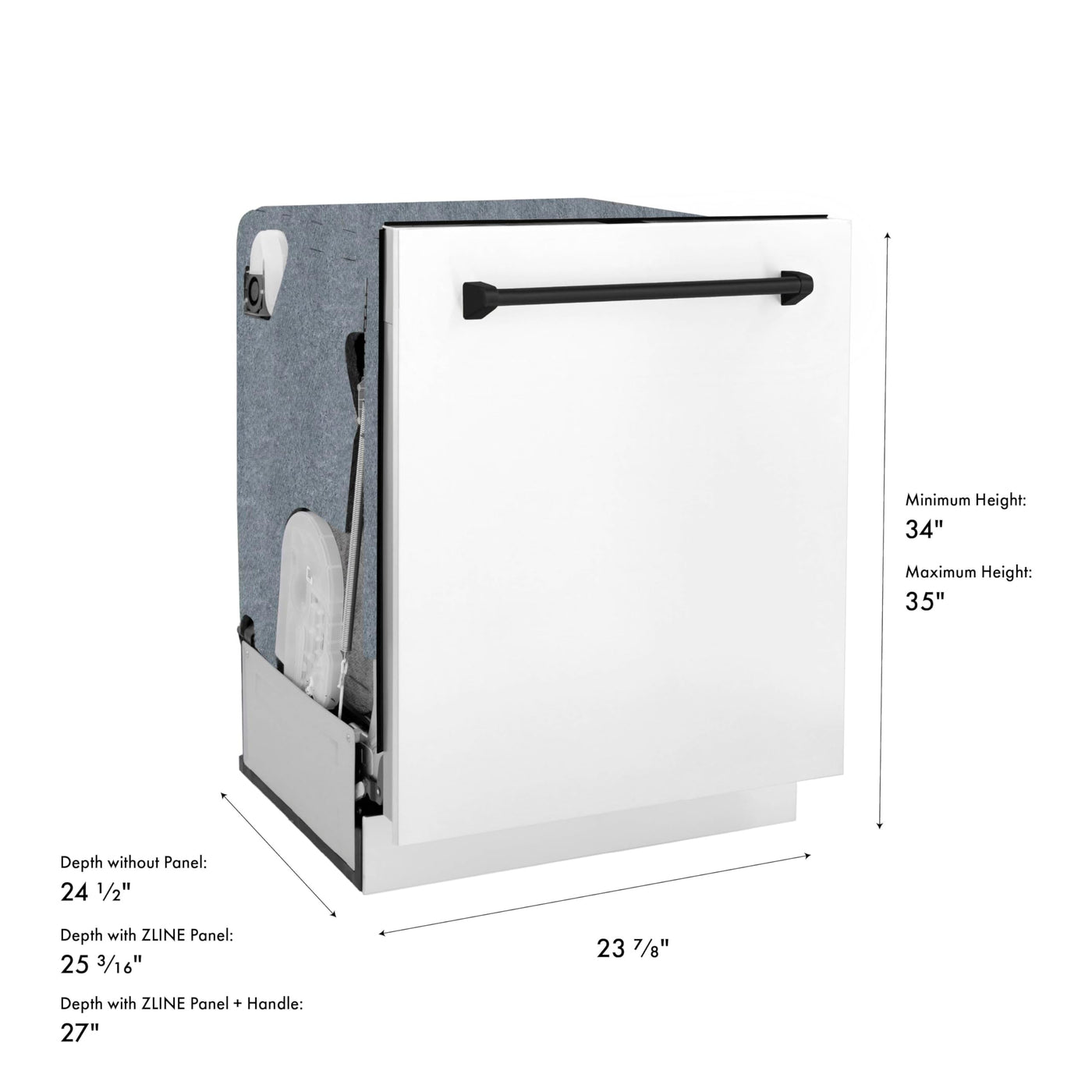 24" Top Control Tall Tub Dishwasher