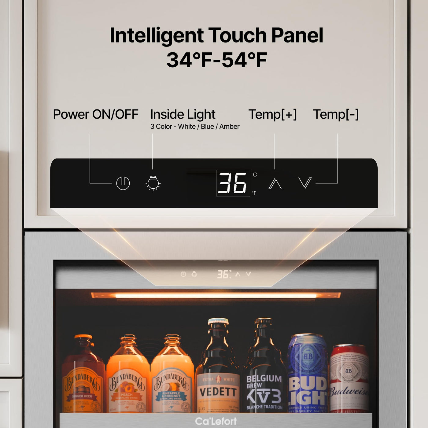24" Beverage Refrigerator
