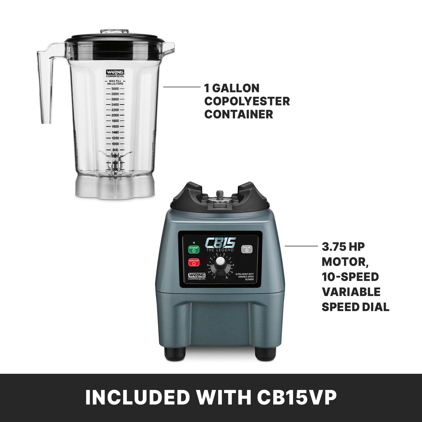 Heavy-Duty Commercial Blender