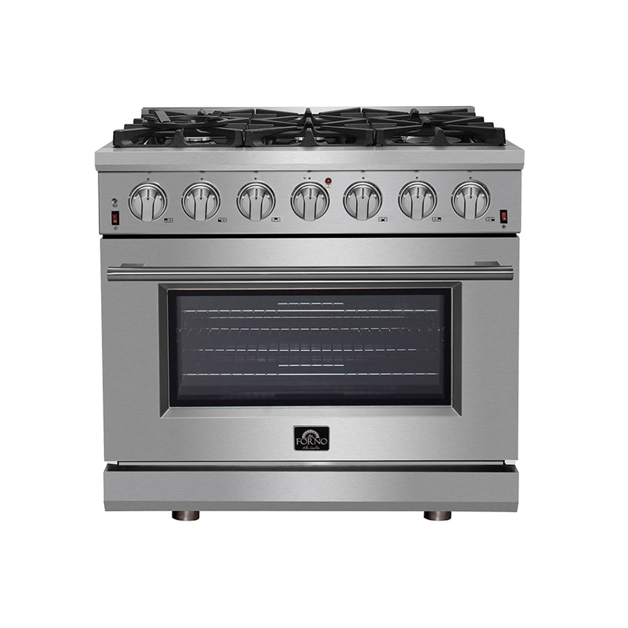 36" Gas Range with Convection Oven