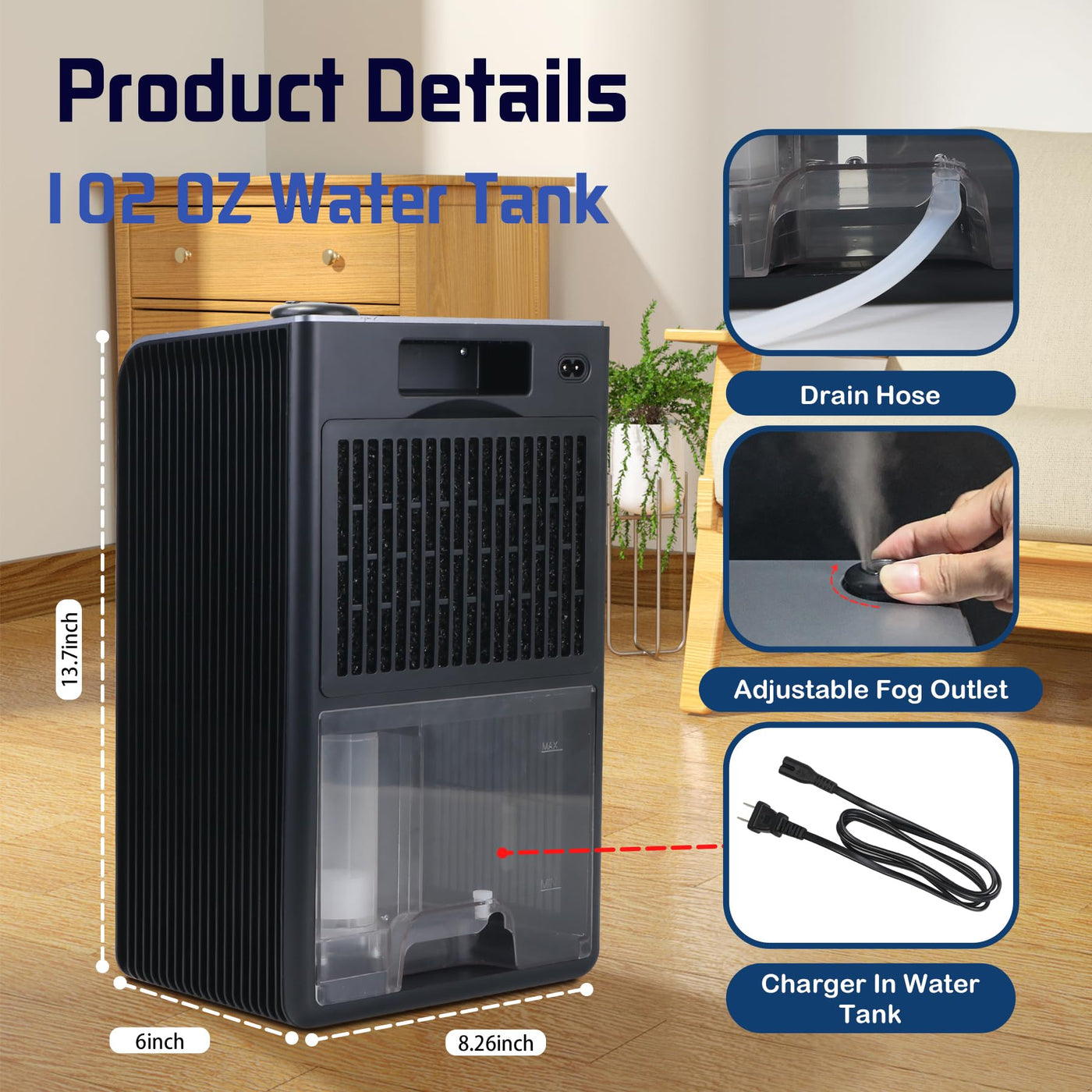 2-in-1 Humidifier & Dehumidifier