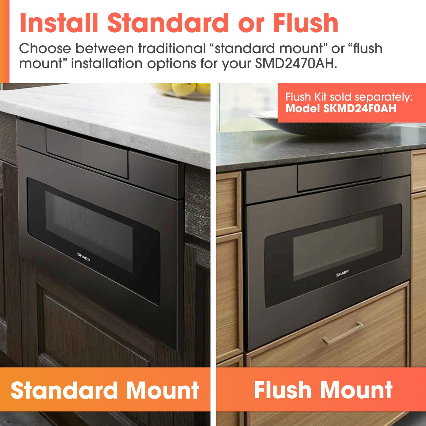 24" Microwave Drawer Oven