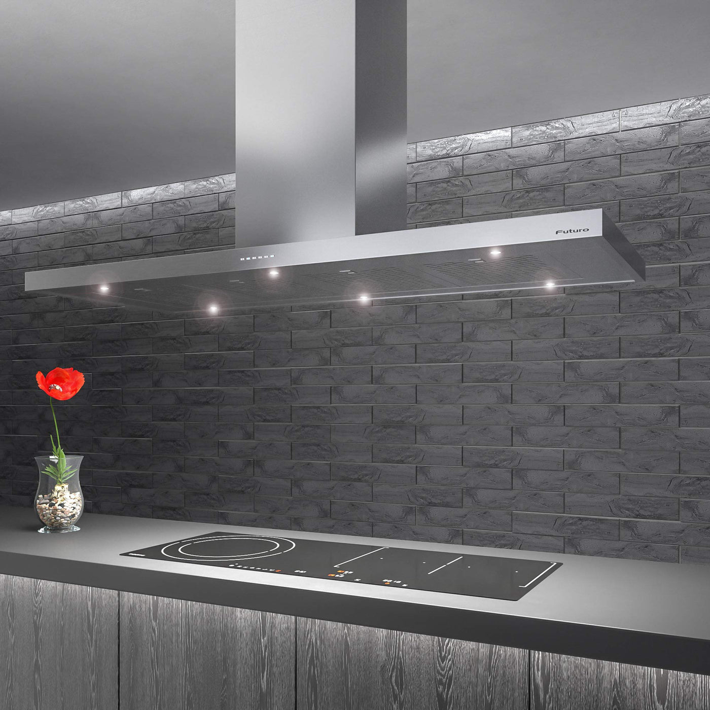 60" Island-Mount Range Hood
